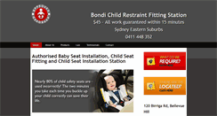 Desktop Screenshot of childseatfitting.com.au